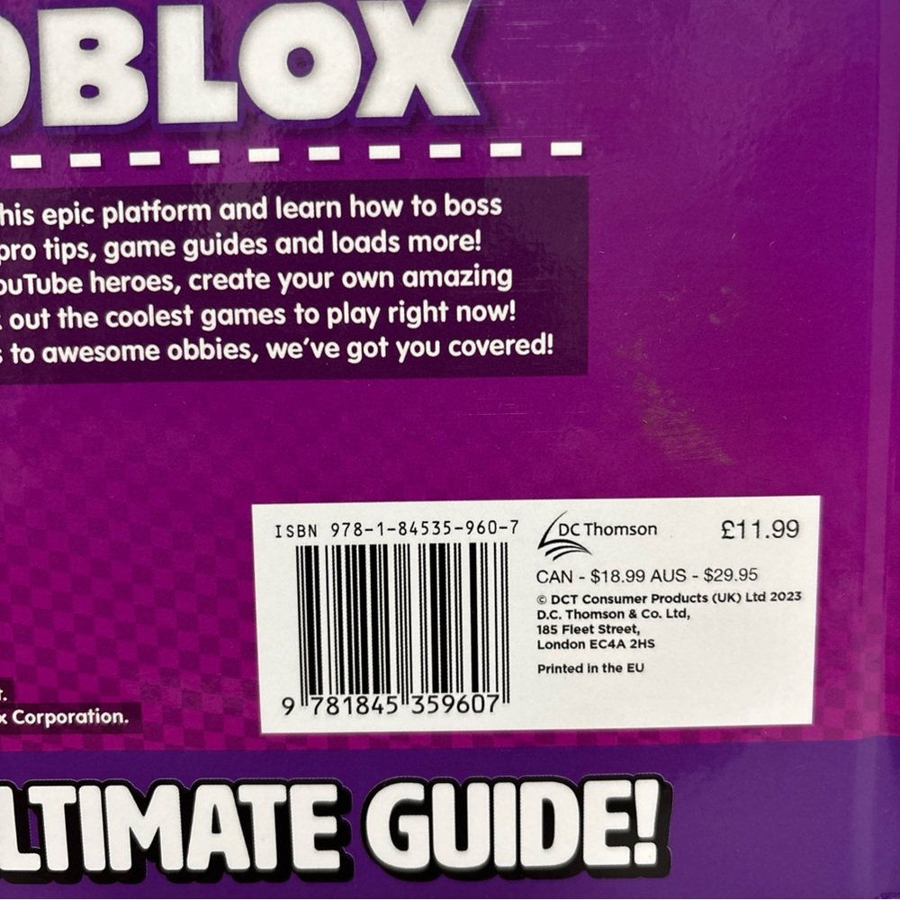Roblox Let's Play Guide Book - Picture 3 of 6